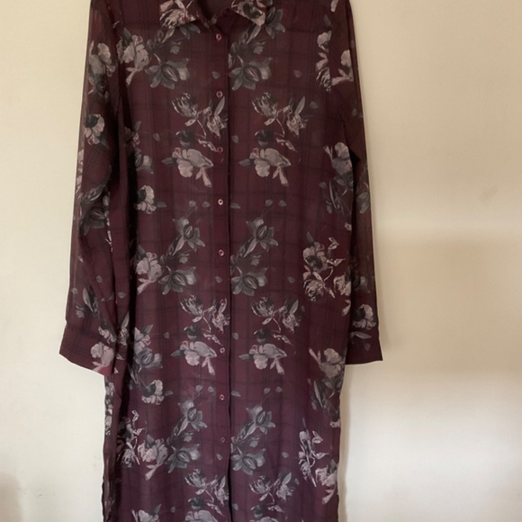 Contemporaine Size Medium Floral Dress - Picture 2 of 5